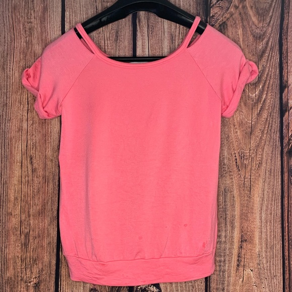 Bailey 44 Forget Me Not Cold-Shoulder Top - Picture 5 of 9